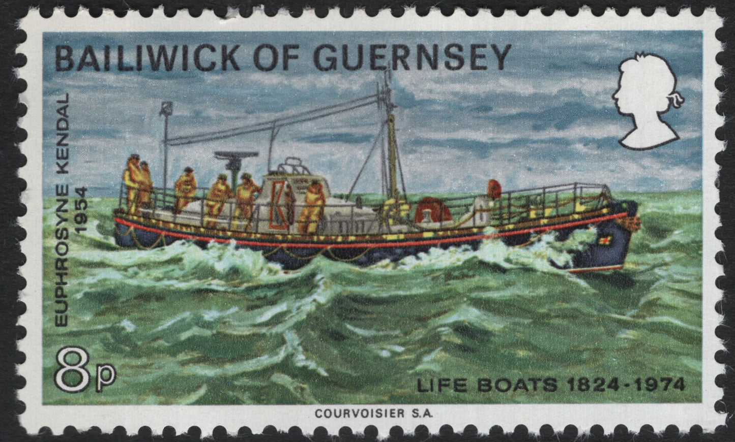 SCG8243 - Guernsey 1974 “Euphrosyne Kendal Lifeboat” – 150 Years of Lifeboats