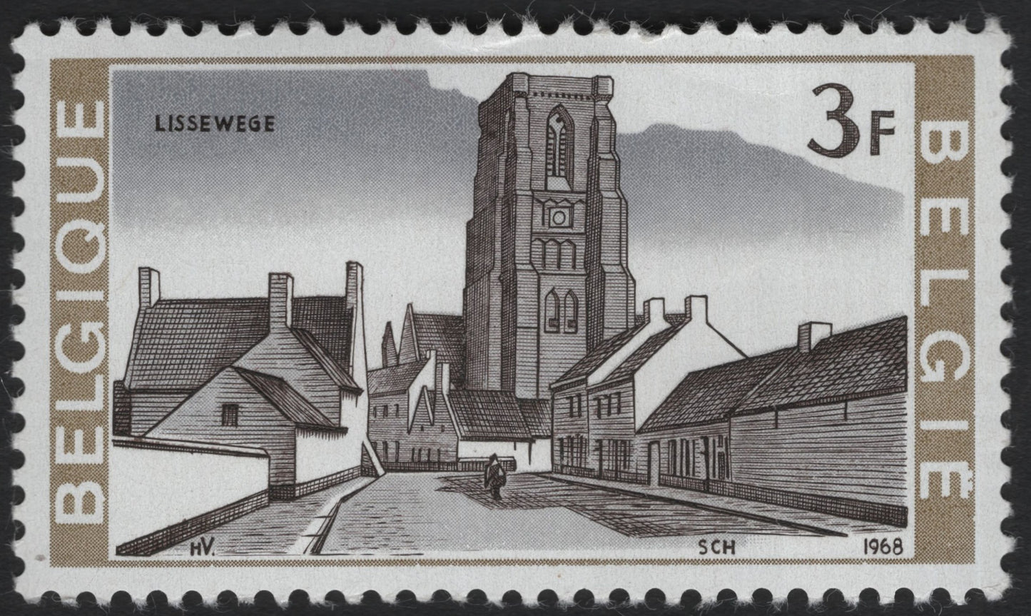 SCG9295 - Belgium 1968 – Village of Lissewege (3F)