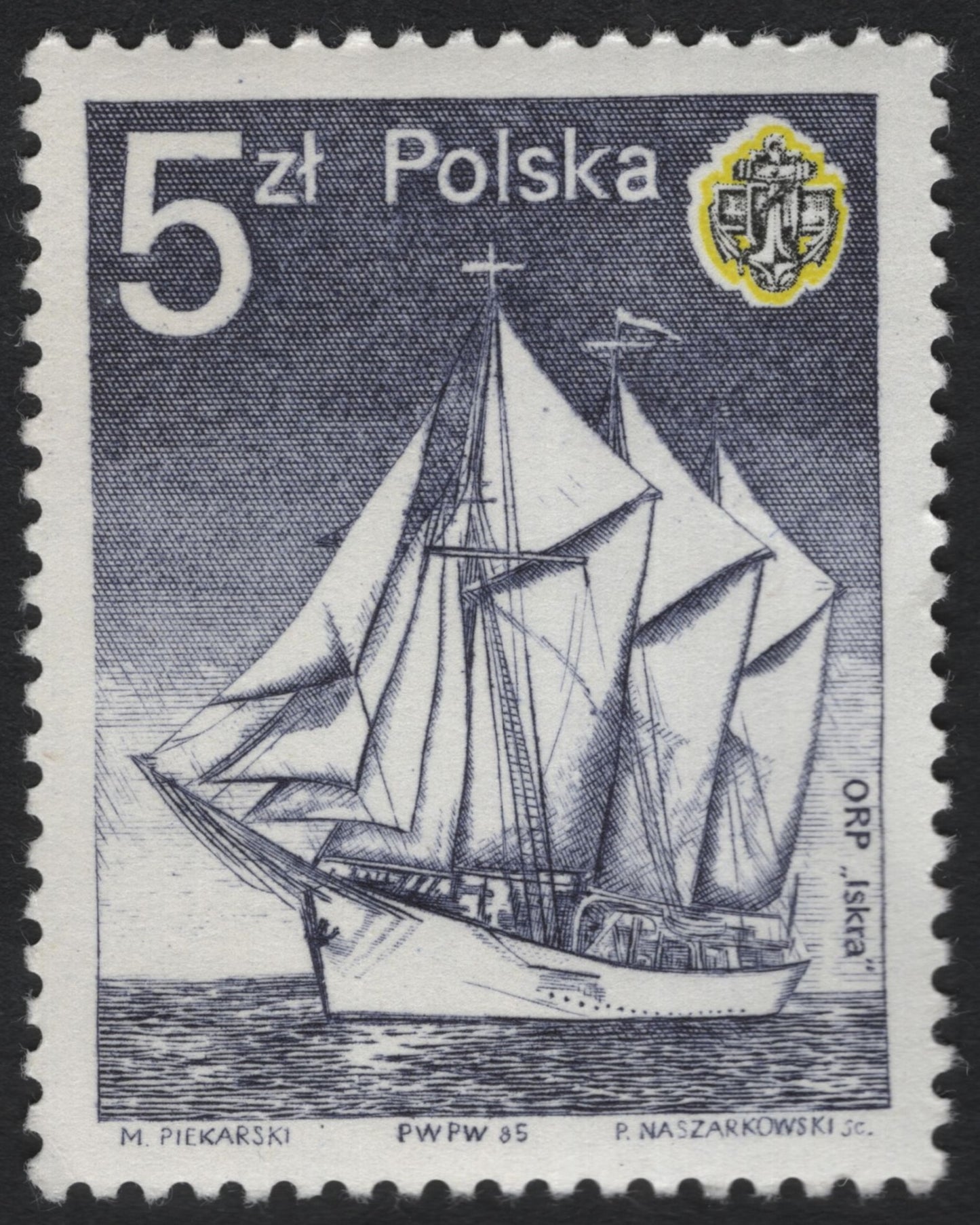 SCG9292 - ORP Iskra – Polish Naval Training Ship (Poland, 1985)