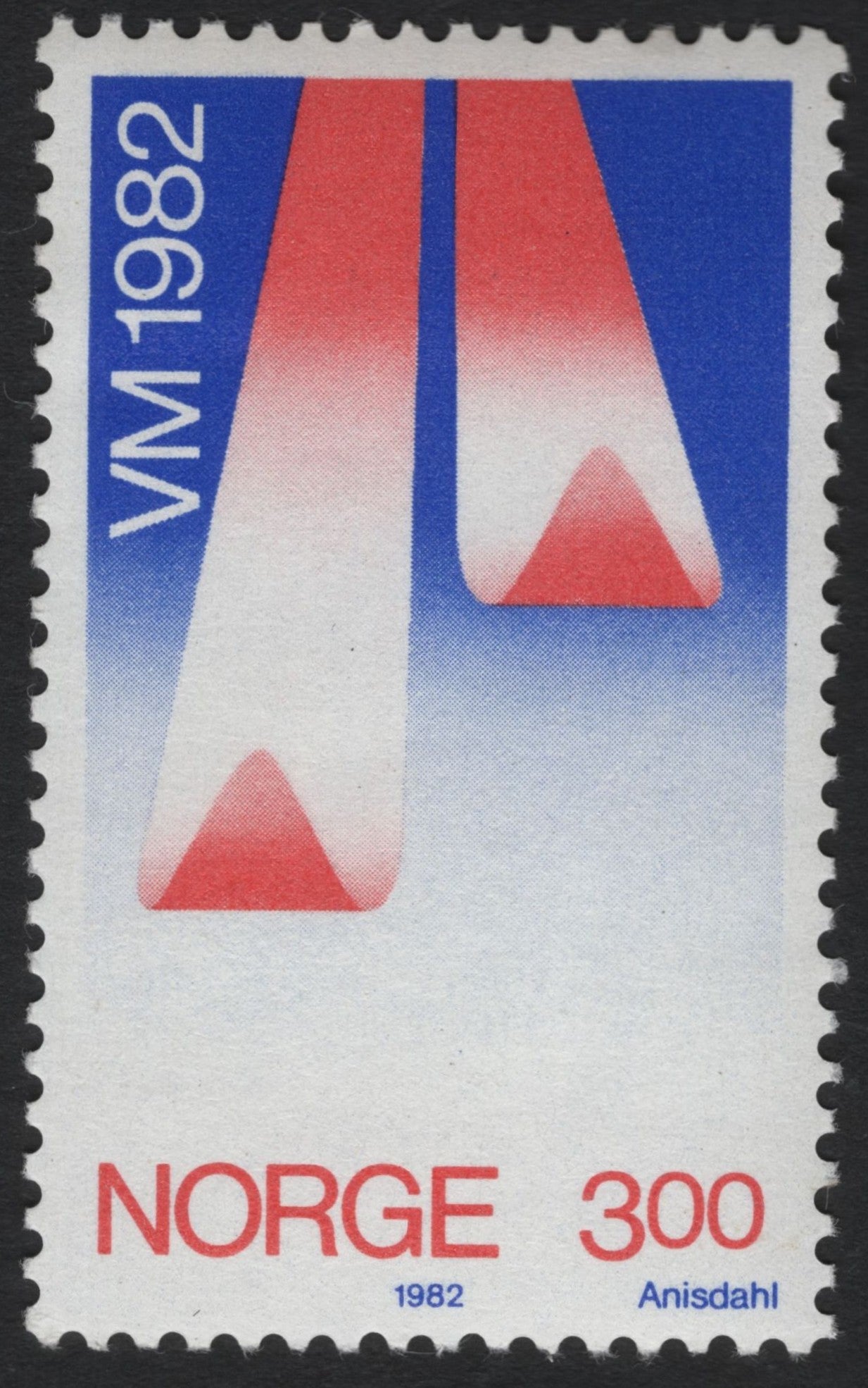 SCG9197 - Norway 1982 – Nordic World Ski Championships Emblem (3.00 kr)
