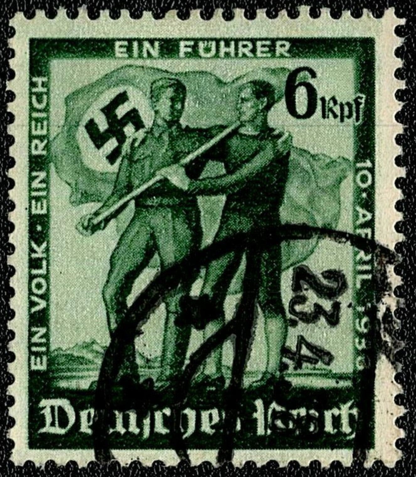 SCG626 - 1938 Germany - Nazi Propaganda Used Stamp
