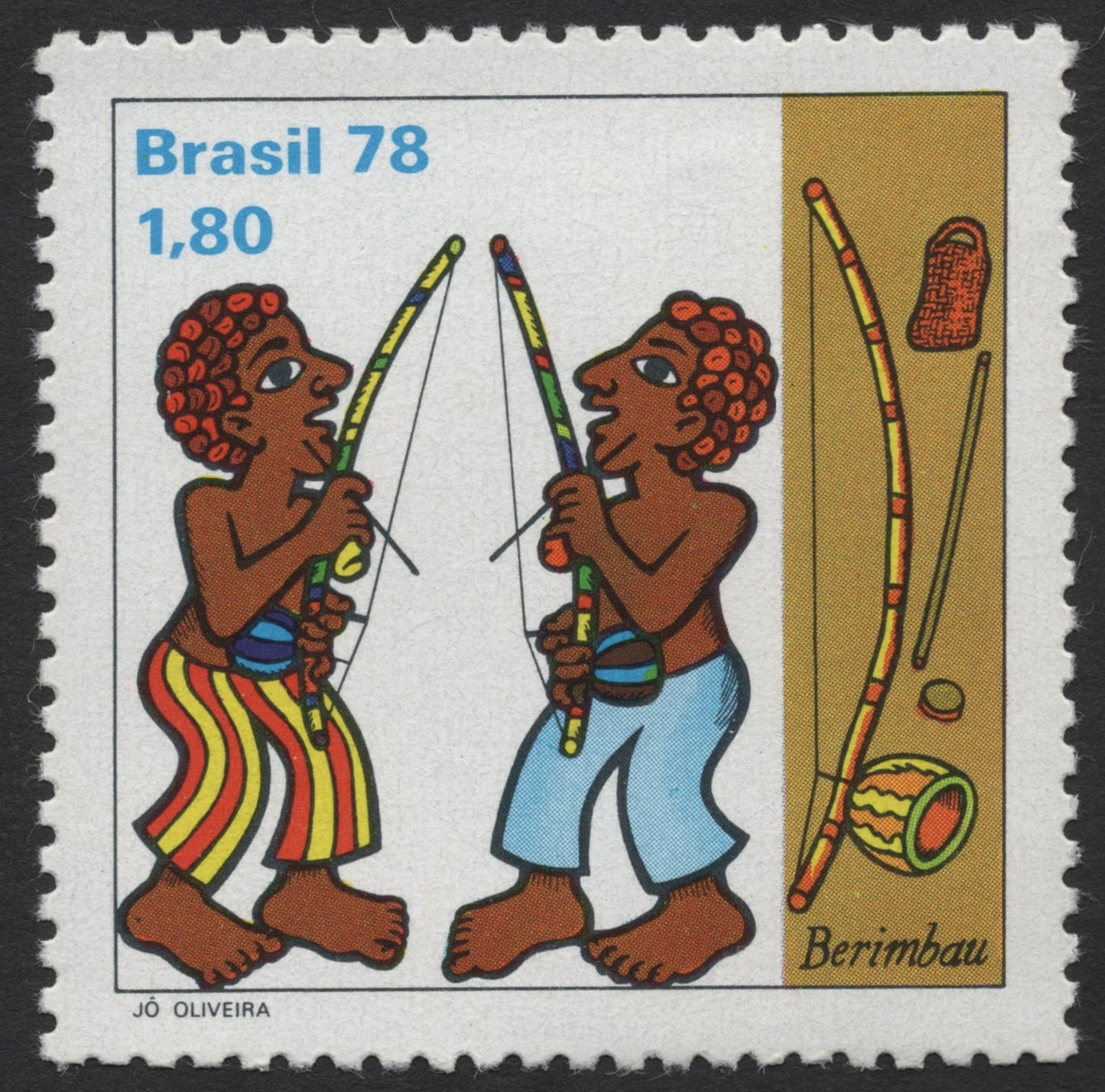 SCG937 - Brazil 1978 Traditional Musical Instruments Set