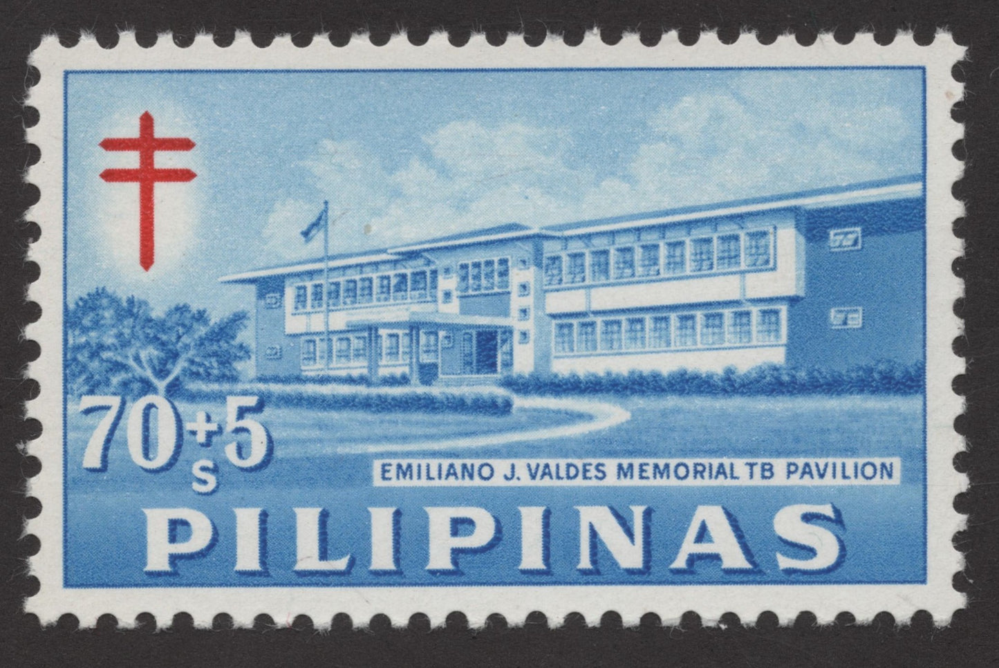SCG174 Philippines Stamps – Emiliano J. Valdes Memorial TB Pavilion (Anti-Tuberculosis Semi-Postals)