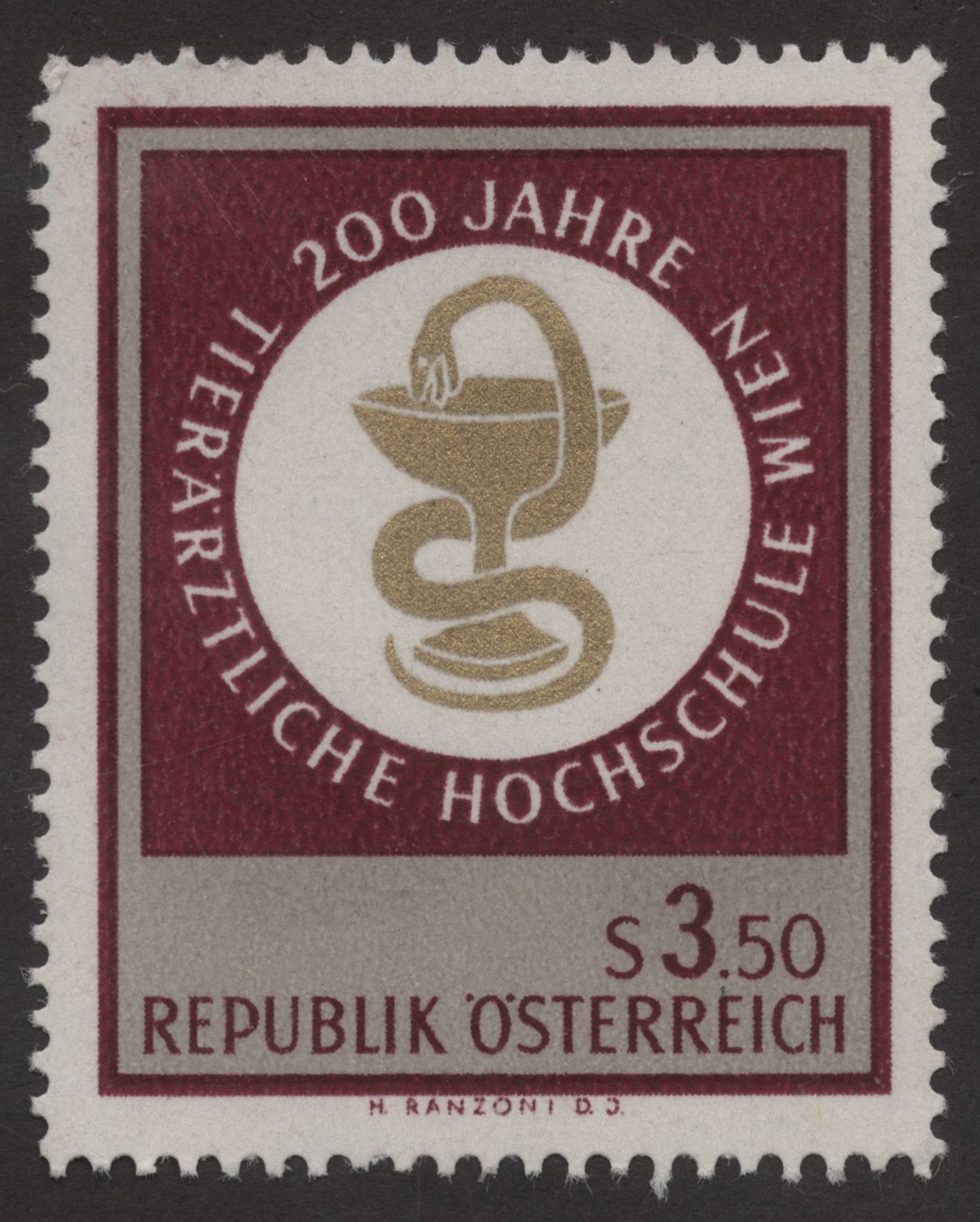 SCG178 200 Years of the Veterinary University of Vienna – Austria