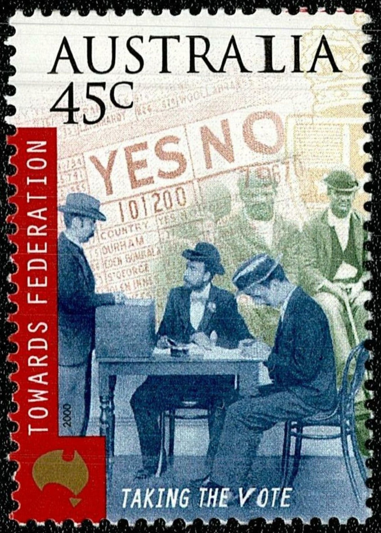 SCG767 - Australia Stamp – Towards Federation: Taking the Vote