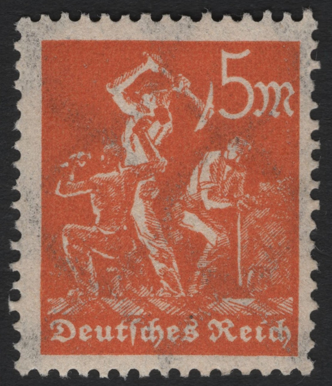 SCG9921 - Germany 1920 – 5 Mark “Laborers” (Germania Series – Workers Design)