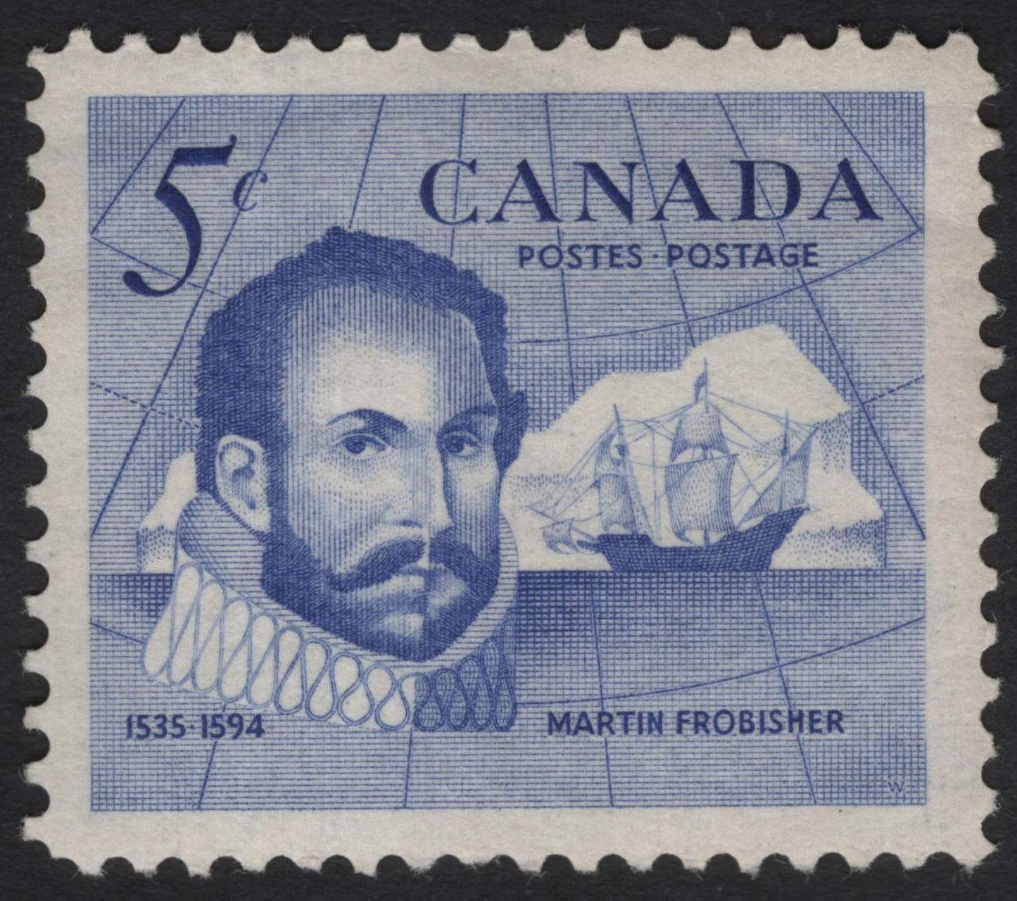 SCG9933 - Canada 1963 – Martin Frobisher 5¢ – Arctic Explorer Issue