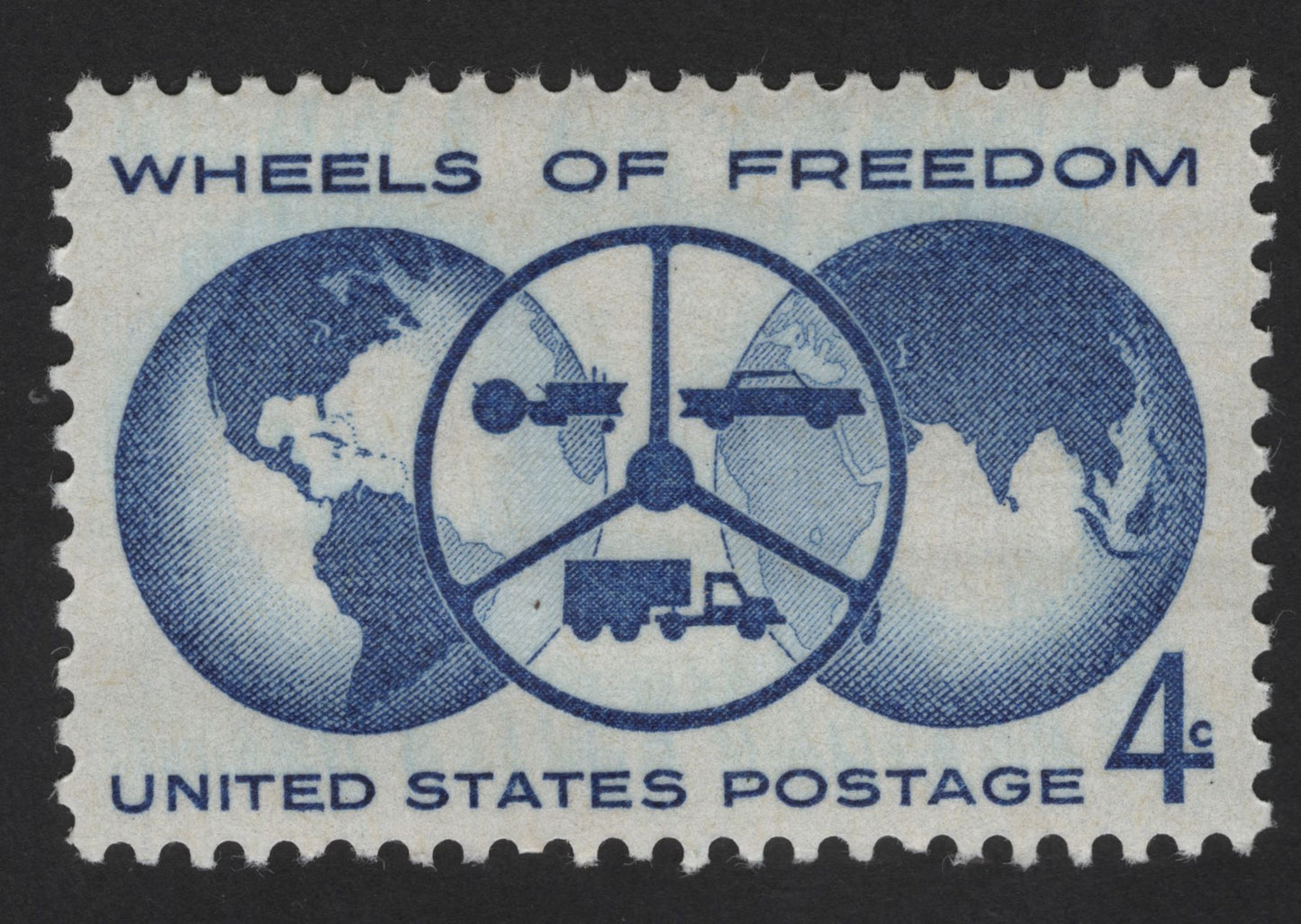 SCG13670 - United States 4¢ Wheels of Freedom – Transportation and Commerce