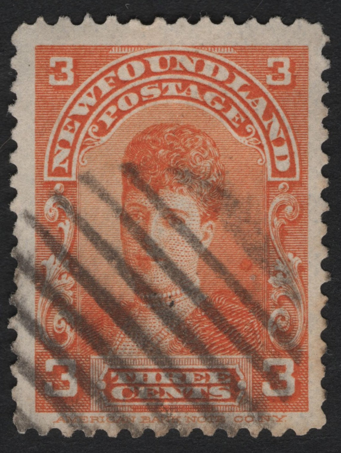 SCG8973 - Newfoundland 3 Cents “Queen Victoria” (c. 1887–1896)