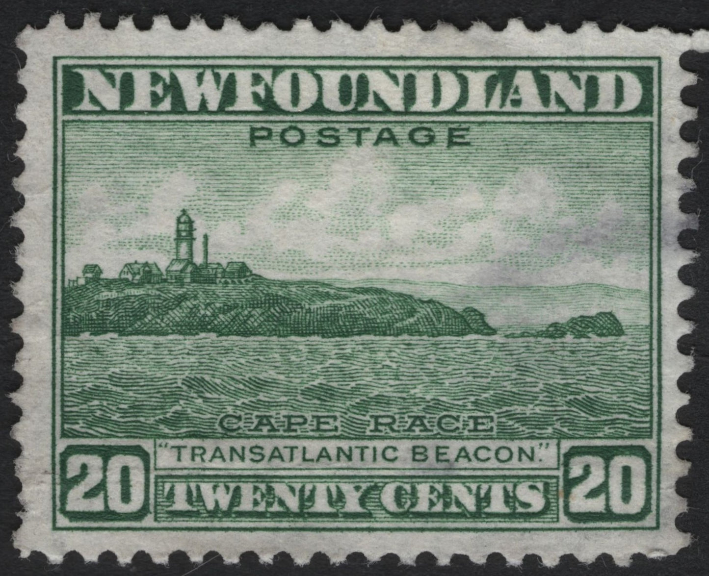 SCG9014 - Newfoundland 20 Cents Cape Race – “Transatlantic Beacon” (Definitive)