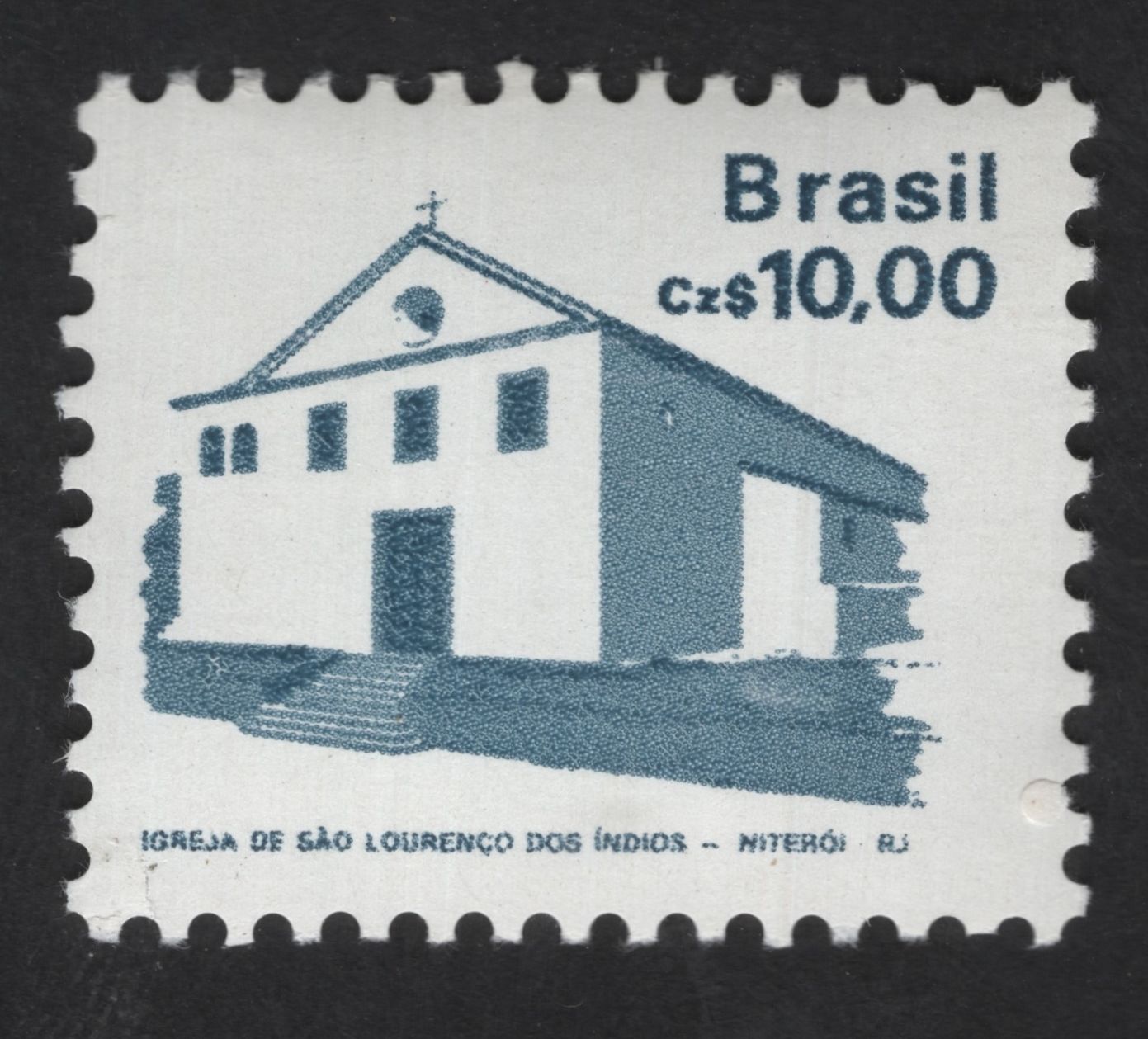 SCG13630 - Brazil 10 Cruzeiros – Igreja de São Lourenço dos Índios, Niterói