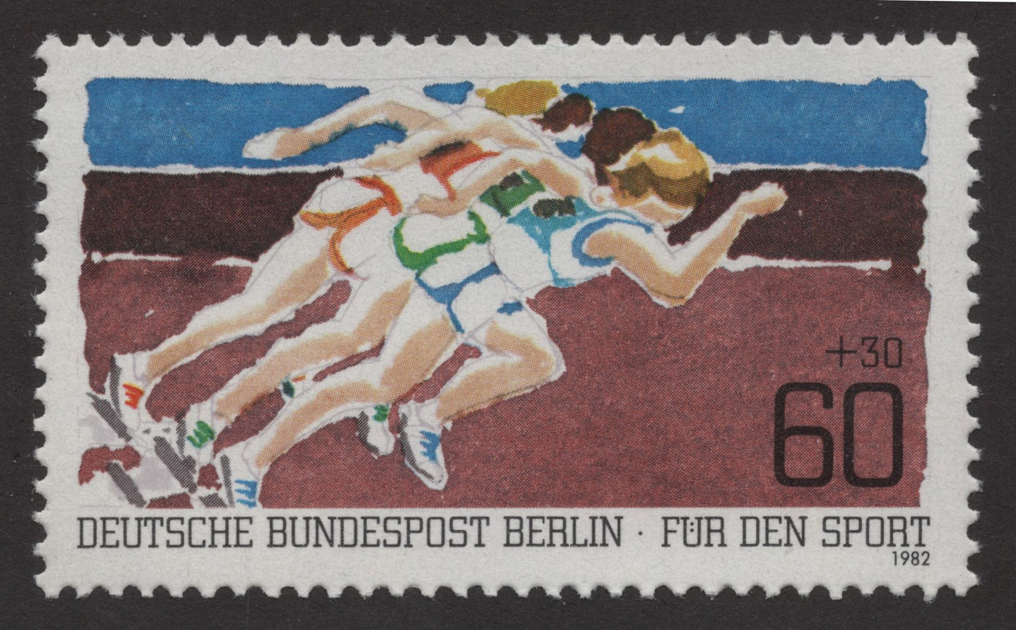 SCG166 Germany 1982 Sports Charity Stamps – Für den Sport Series