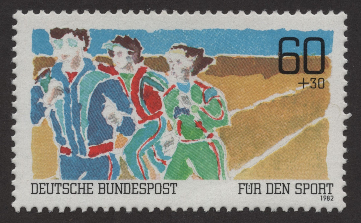 SCG166 Germany 1982 Sports Charity Stamps – Für den Sport Series