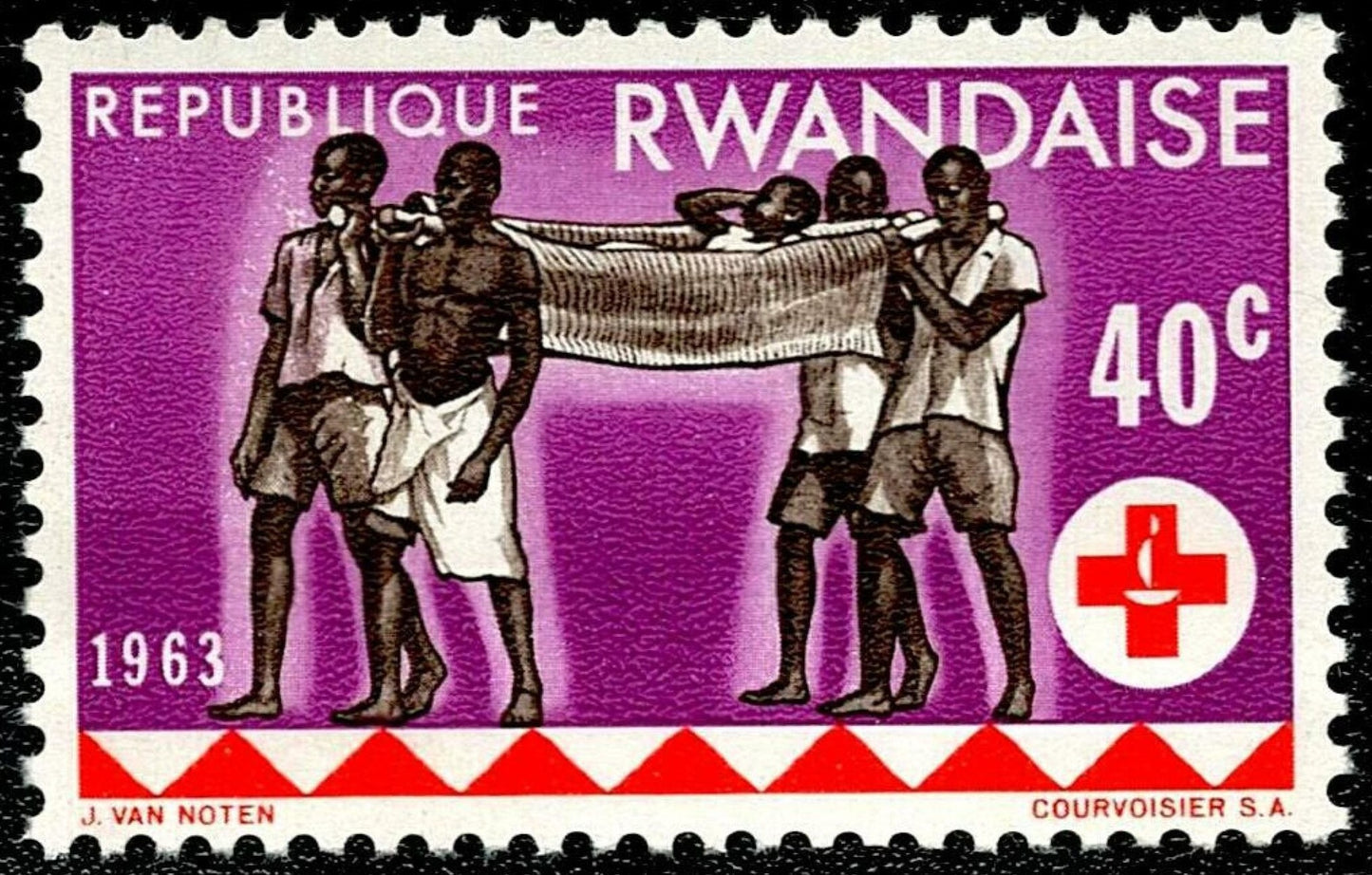 SCG1683 - Rwanda 1963 – Red Cross Medical Aid Commemoration