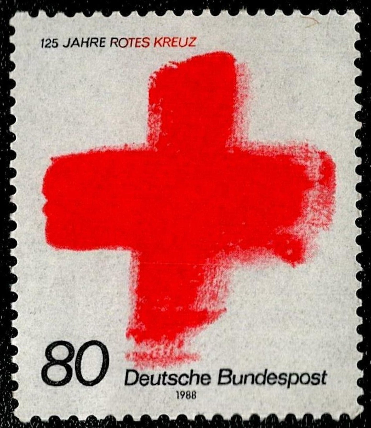 SCG1679 - Germany 1988 – 125 Years of the Red Cross (80 Pfennig)