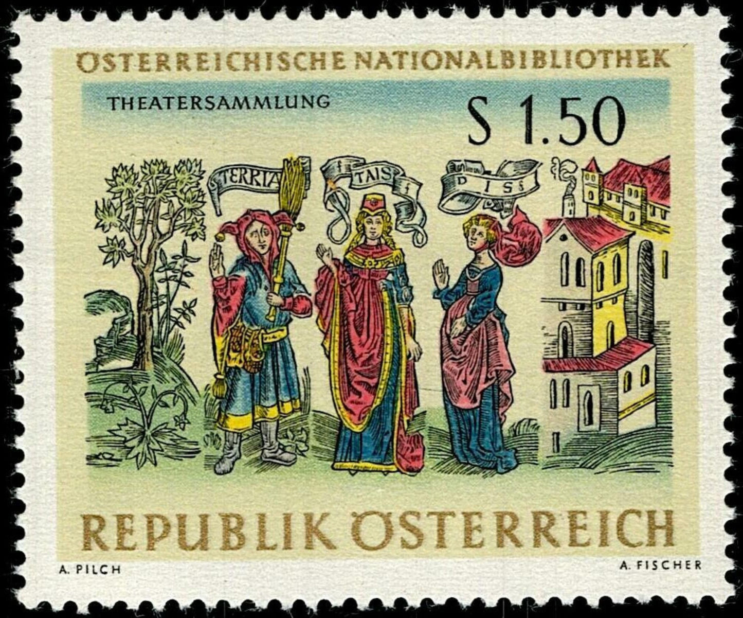 SCG820 - Austria 1989 – National Library Theatre Collection