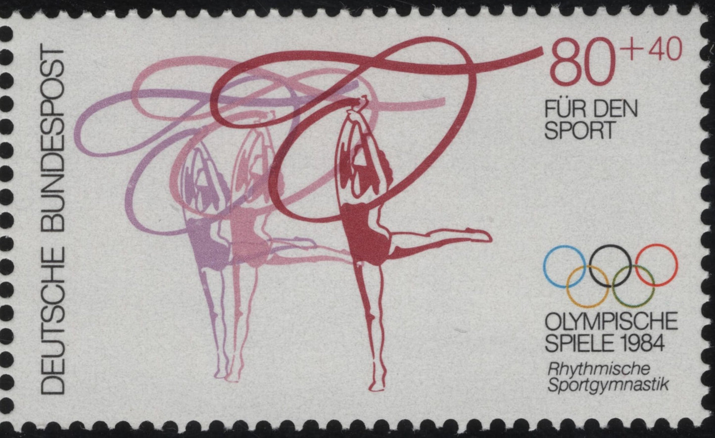 SCG872 - Germany 1984 – Rhythmic Gymnastics Olympic Stamp