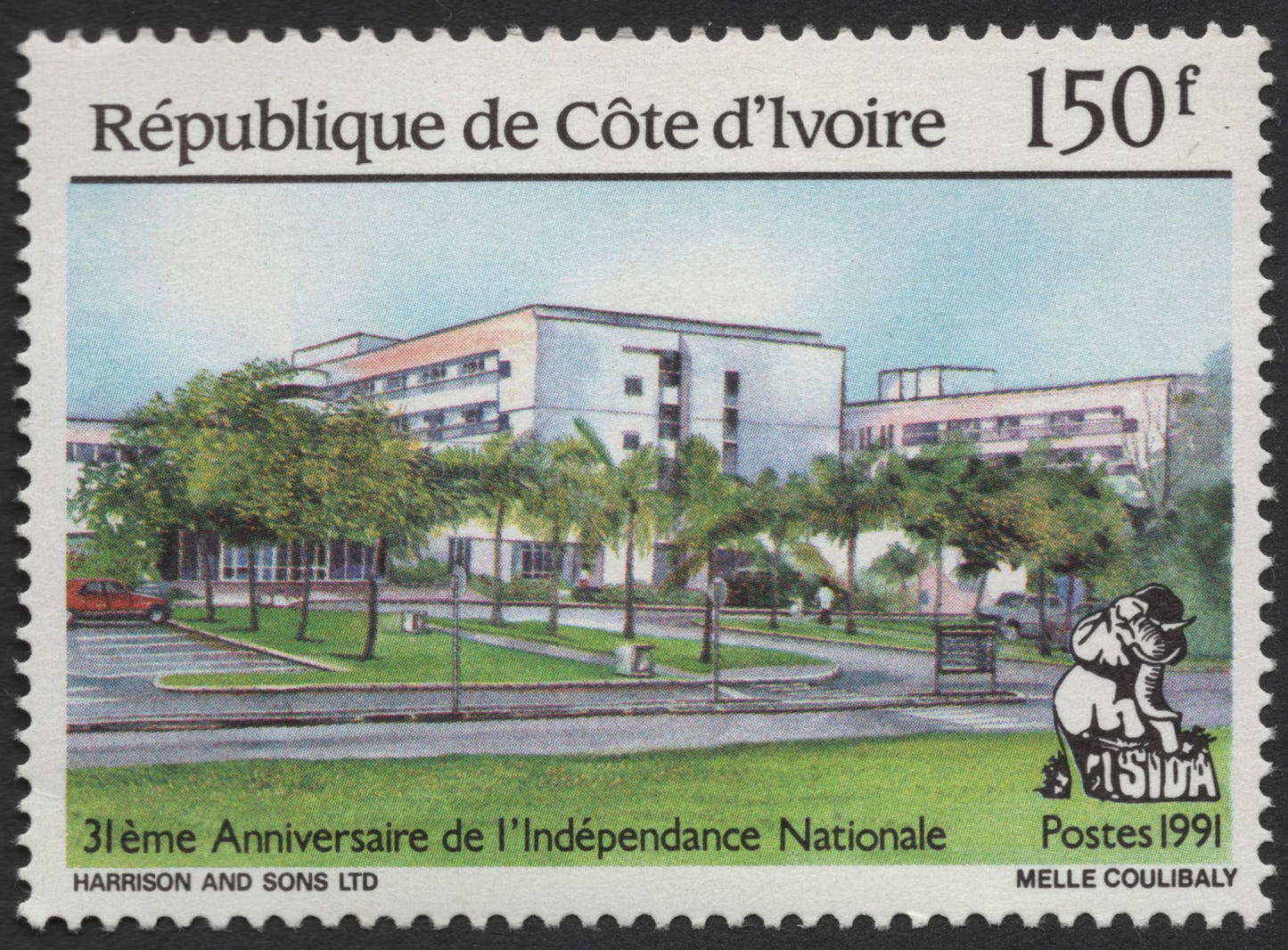 SCG834 - Ivory Coast 1991 – 31 Years of Independence