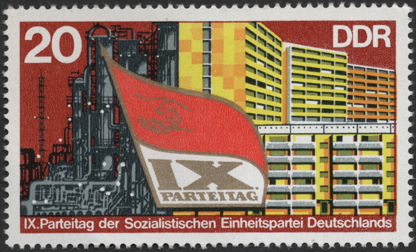 SCG827 - DDR – 9th Socialist Unity Party Congress