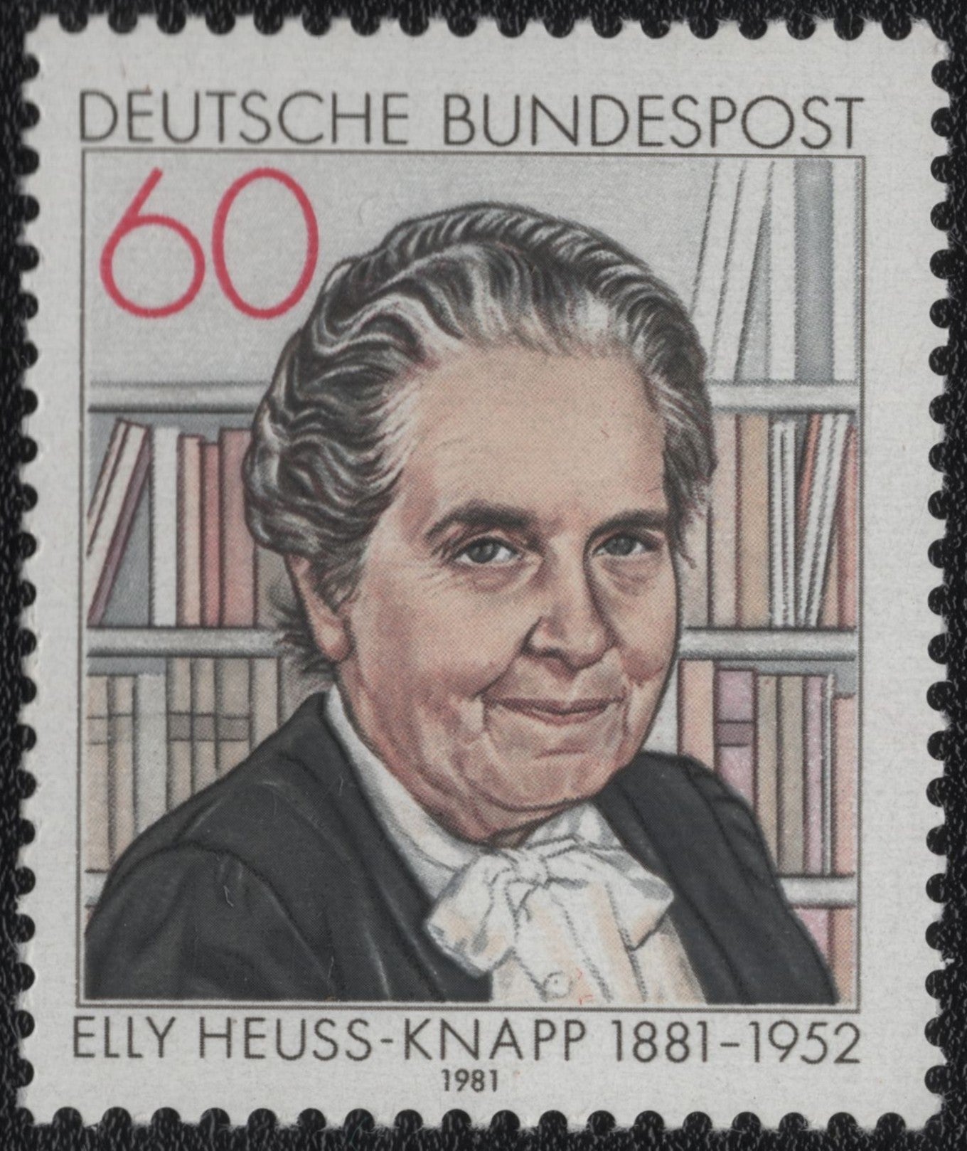 SCG845 - Germany 1981 Elly Heuss-Knapp Portrait Stamp