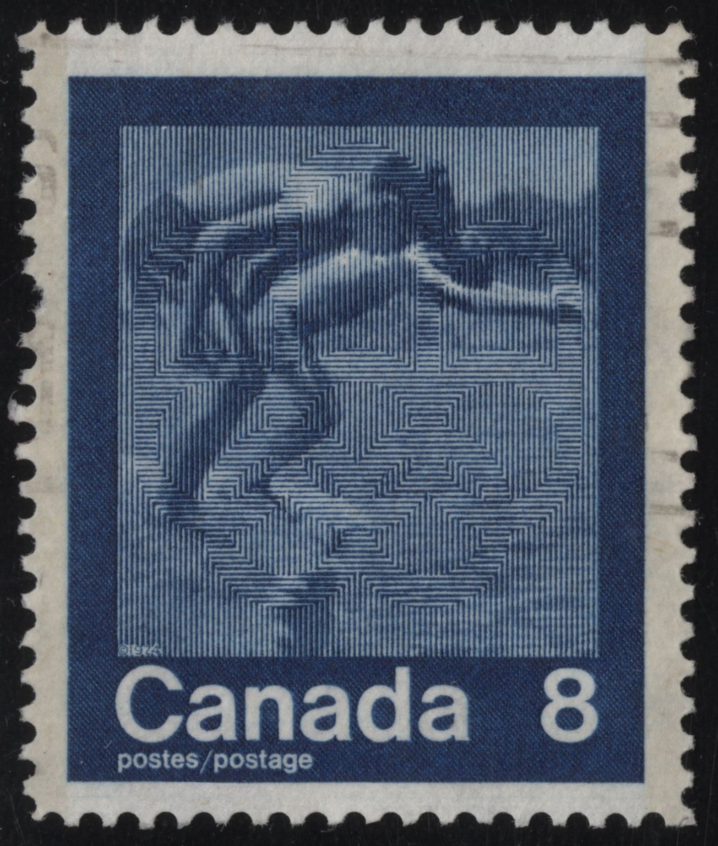 SCG1032 - Canada – Optical Art by Guido Molinari (Used)