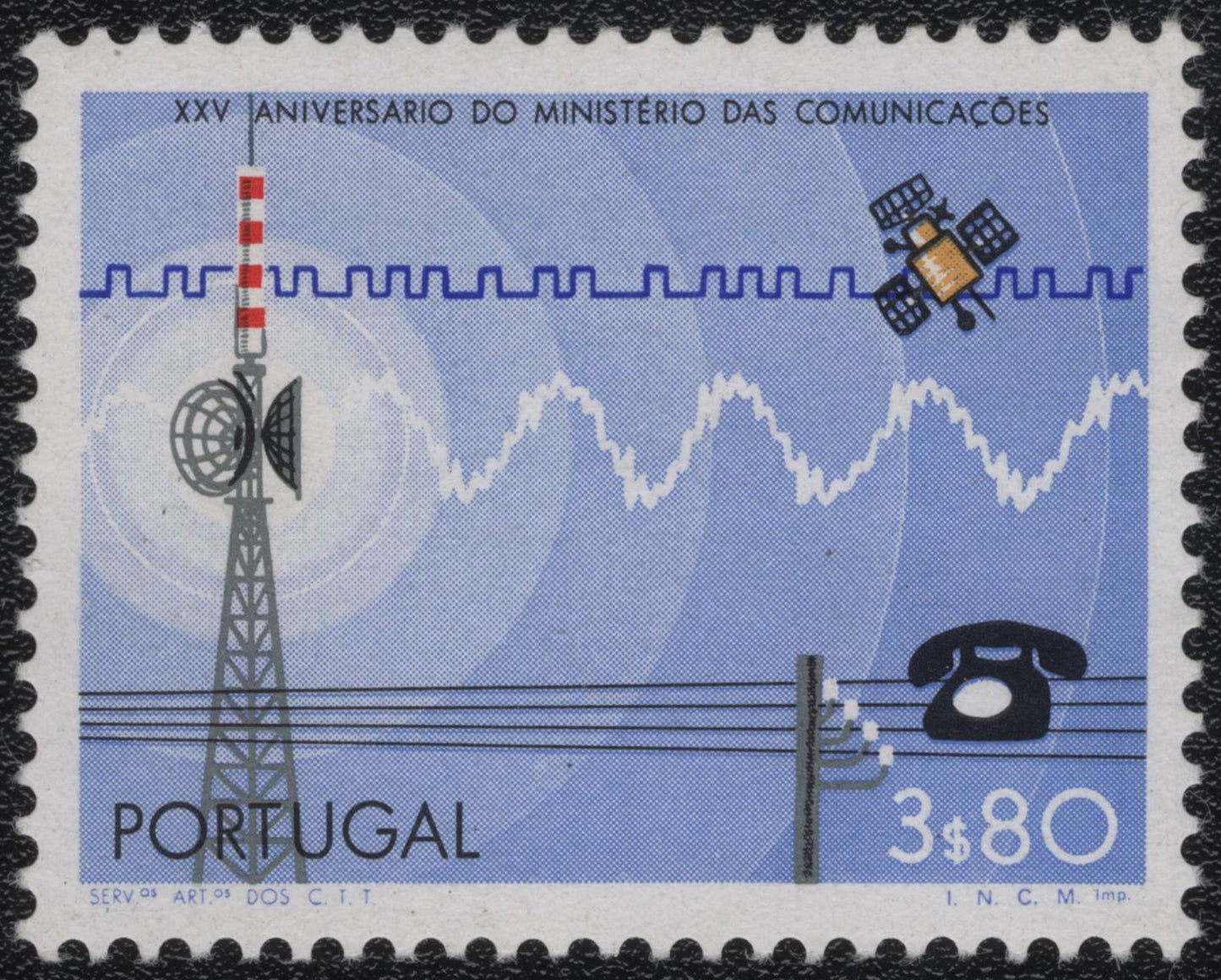 SCG989 - Portugal 1985 – 25th Anniversary of the Ministry of Communications