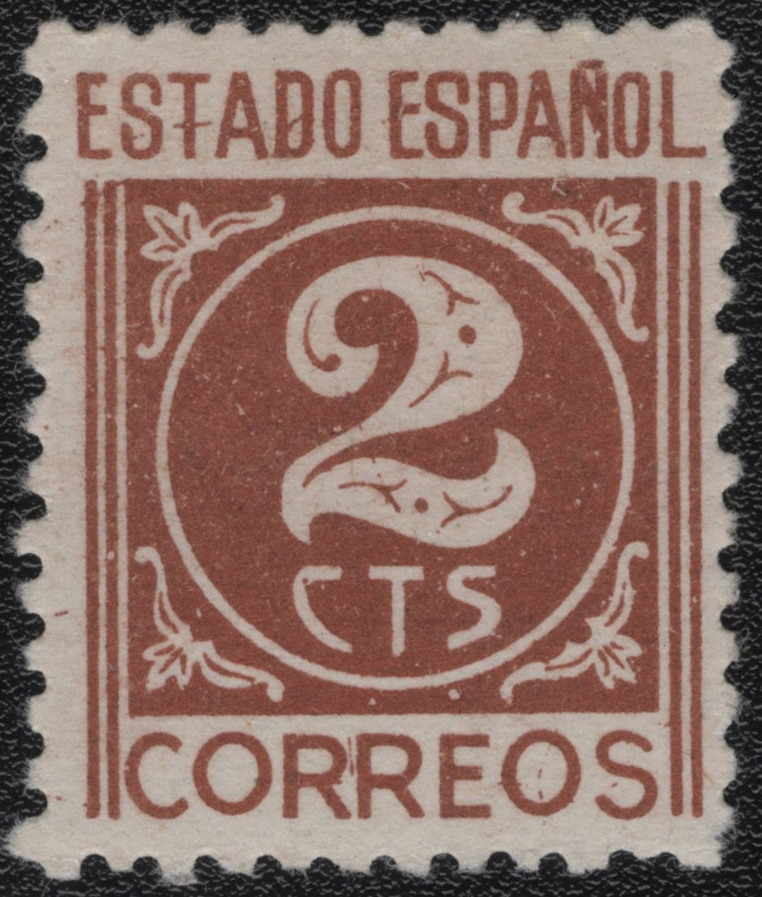 SCG1001 - Spain Estado Español Definitive Stamp