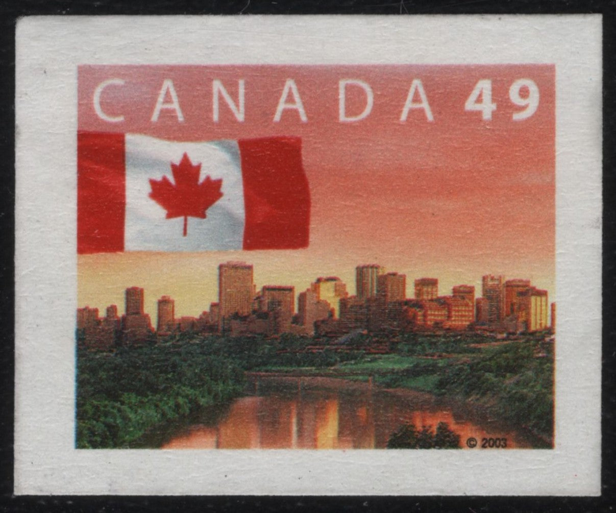 SCG1059 - Canada – Edmonton Skyline and Flag