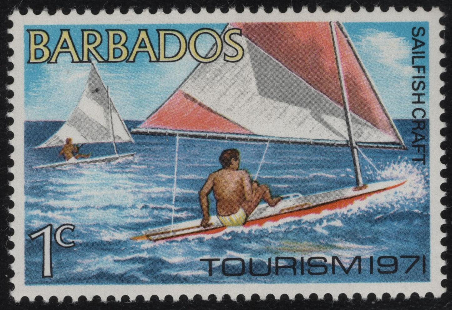 SCG1083 - Barbados – Sailfish Craft, Tourism 1971