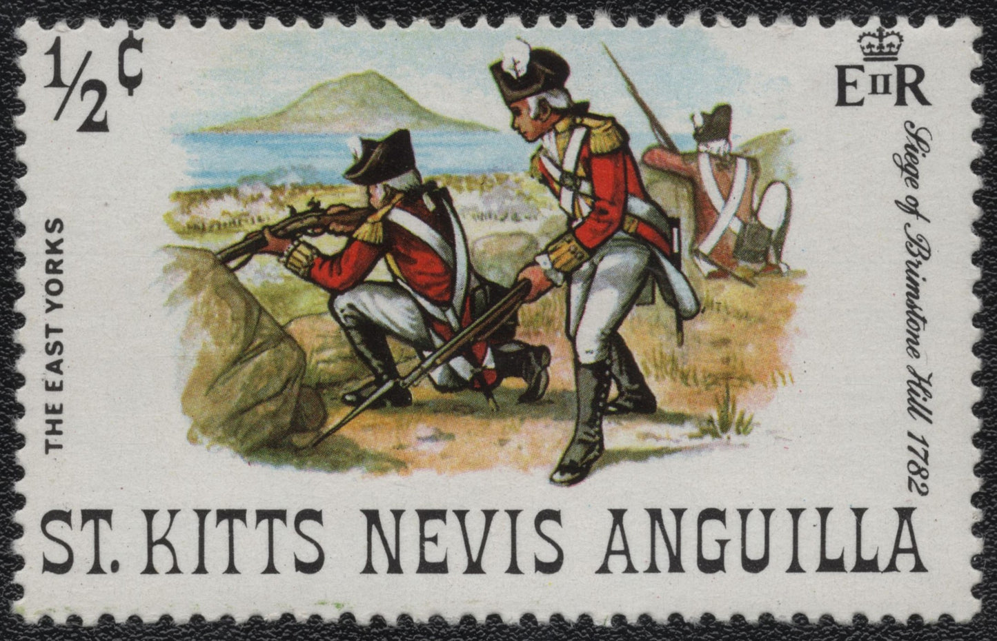SCG1090 - Siege of Brimstone Hill – East Yorks Regiment Stamp