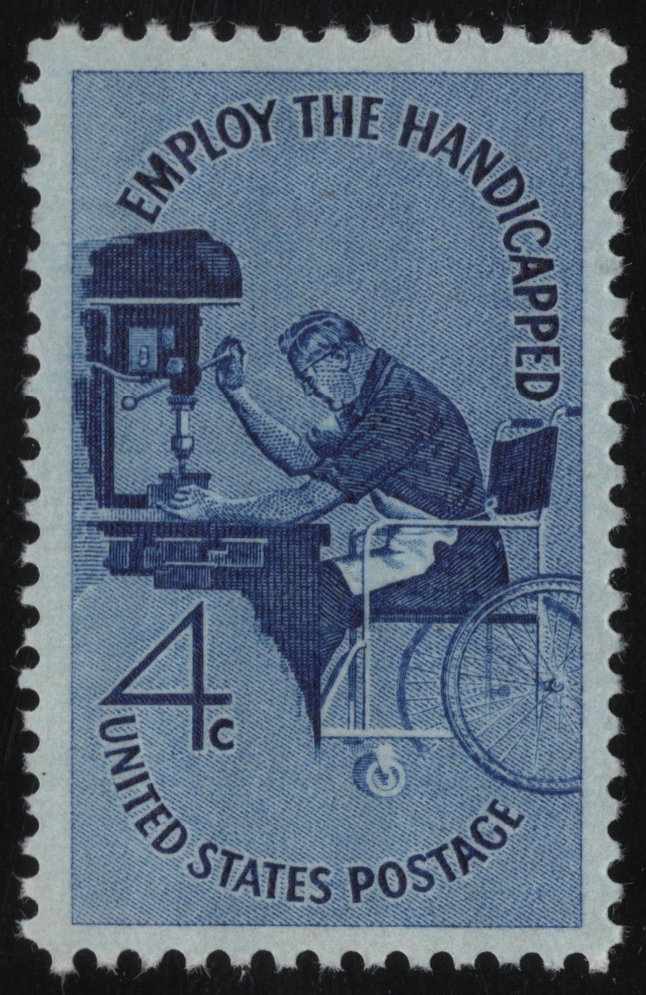 SCG1117 - United States - “Employ the Handicapped” Stamp (1960)