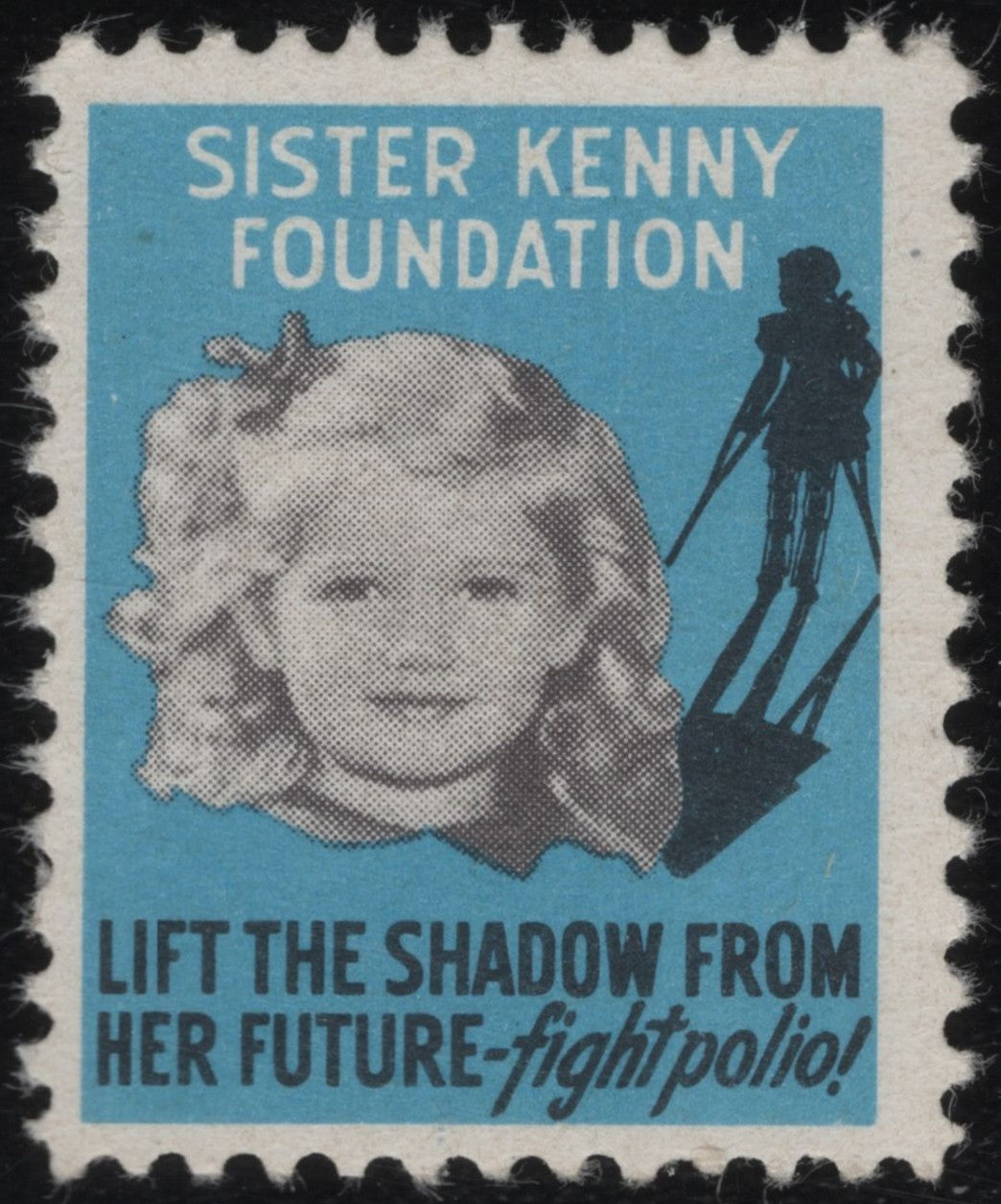 SCG1112 - Sister Kenny Foundation “Fight Polio” Charity Label