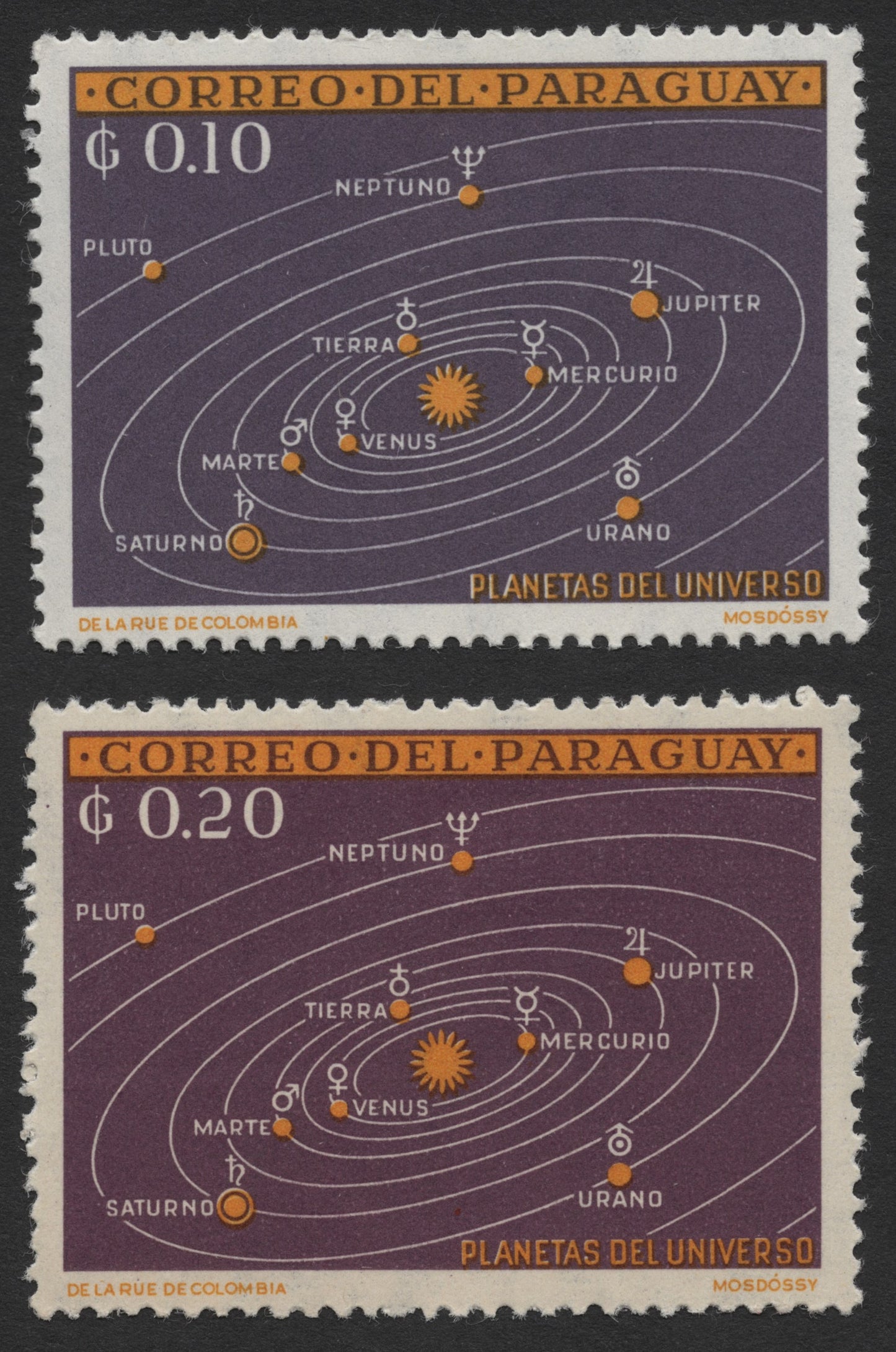 SCG1203 - Paraguay – Planets of the Universe (Solar System Series)