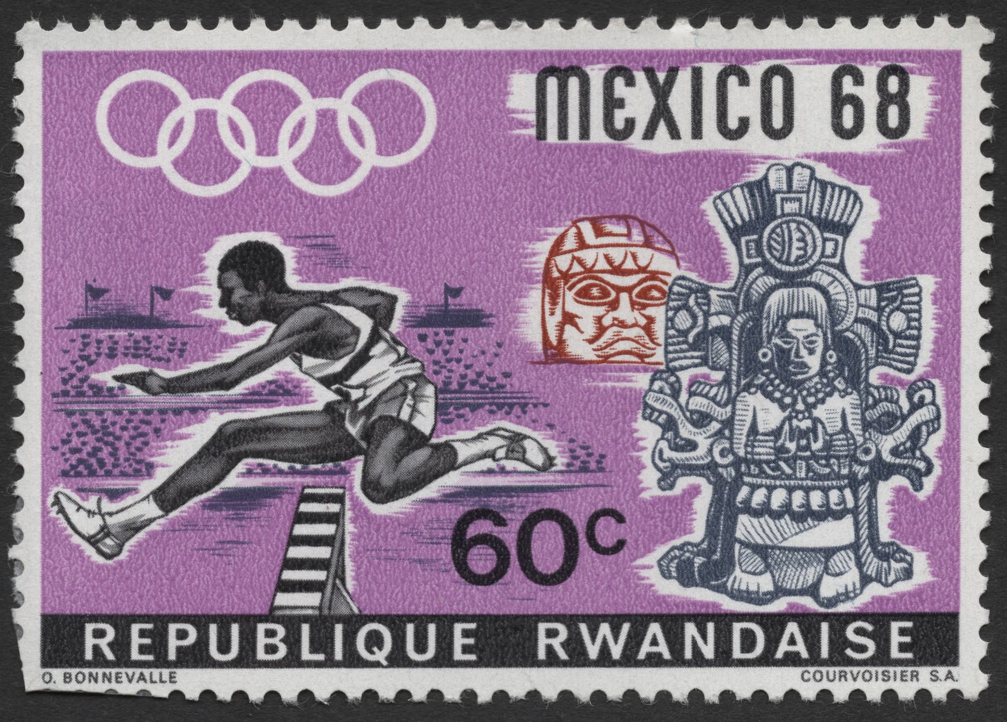 SCG1210 - Rwanda – 1968 Mexico City Olympic Games Commemorative