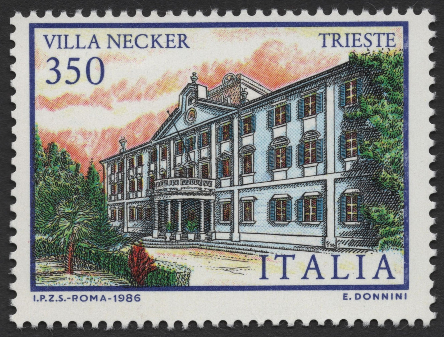 SCG1212 - Italy – Historic Villas Series (1986)