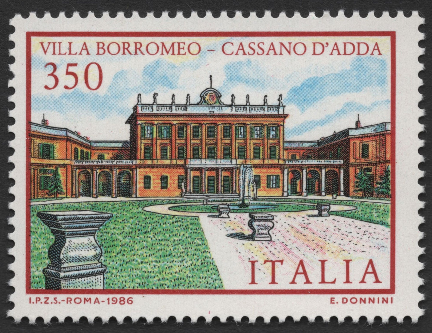 SCG1212 - Italy – Historic Villas Series (1986)