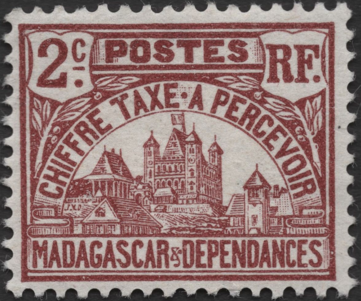 SCG1213 - Madagascar & Dependencies – Postage Due Stamps (Chiffre-Taxe Series)