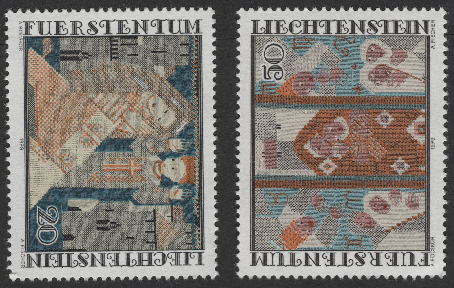 SCG1214 - Liechtenstein – 1979 Tapestry Art Series