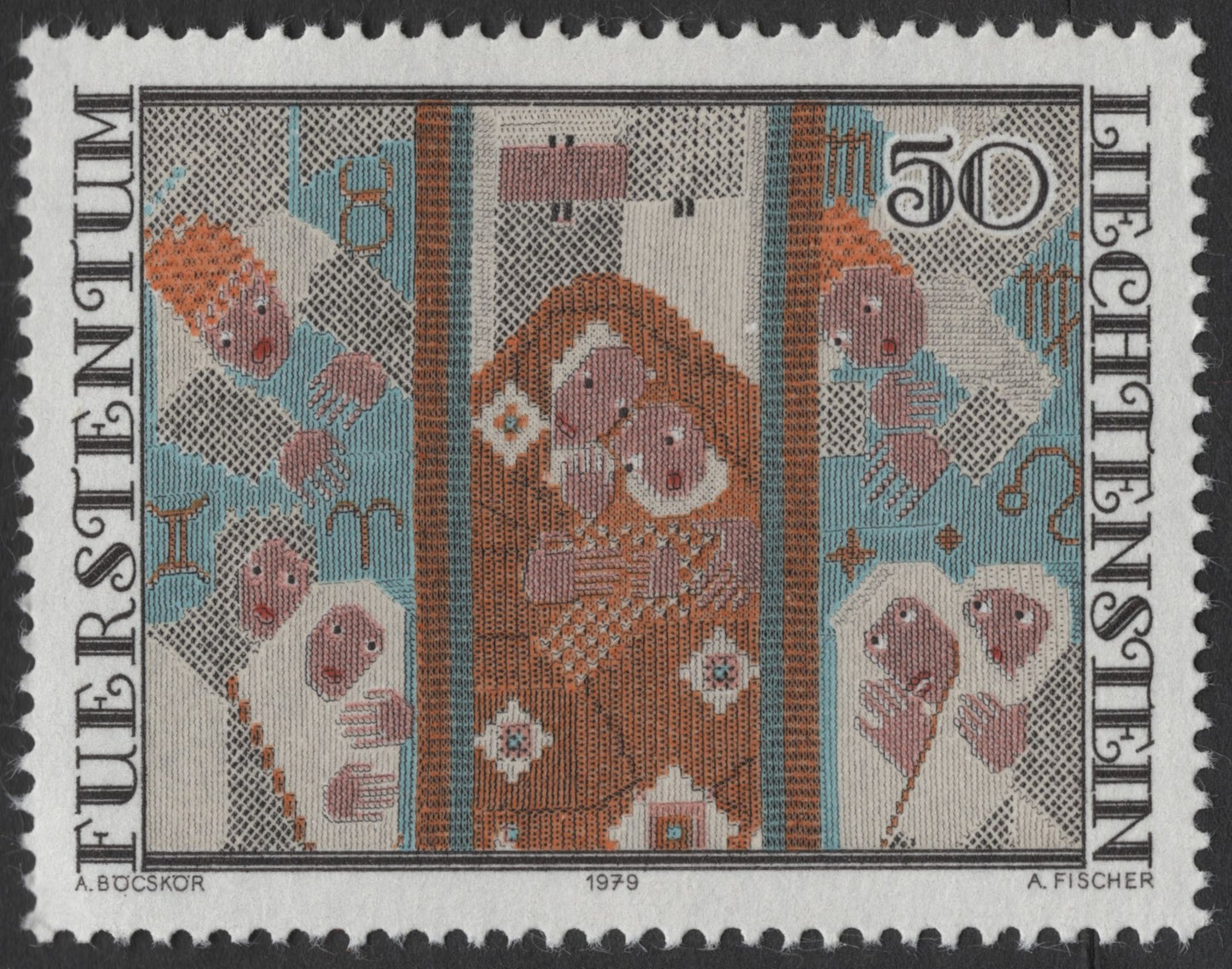 SCG1214 - Liechtenstein – 1979 Tapestry Art Series