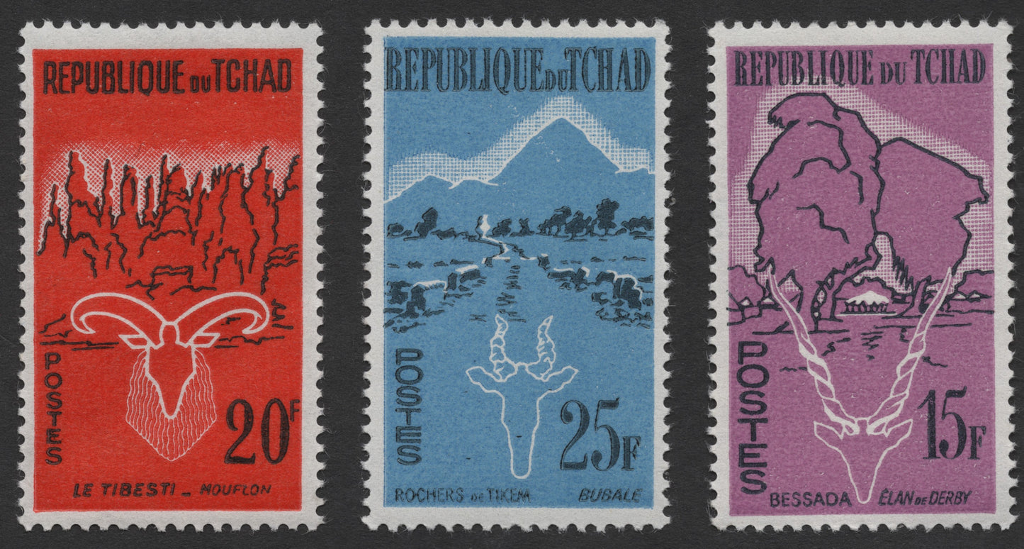 SCG1221 - Chad – Native Fauna and Landscapes Definitive Series