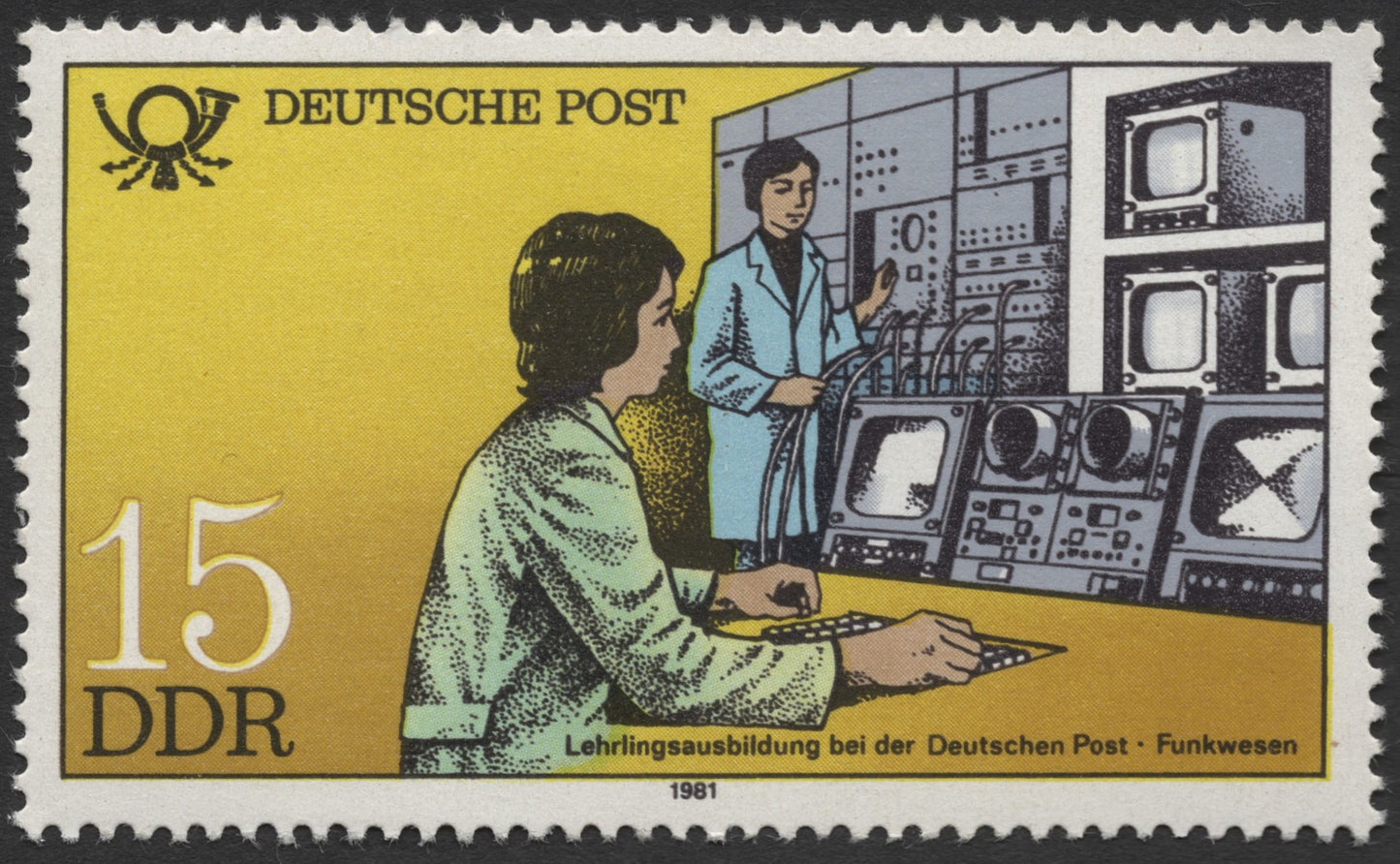 SCG1220 - East Germany (DDR) – 1981 Postal Training and Education Series
