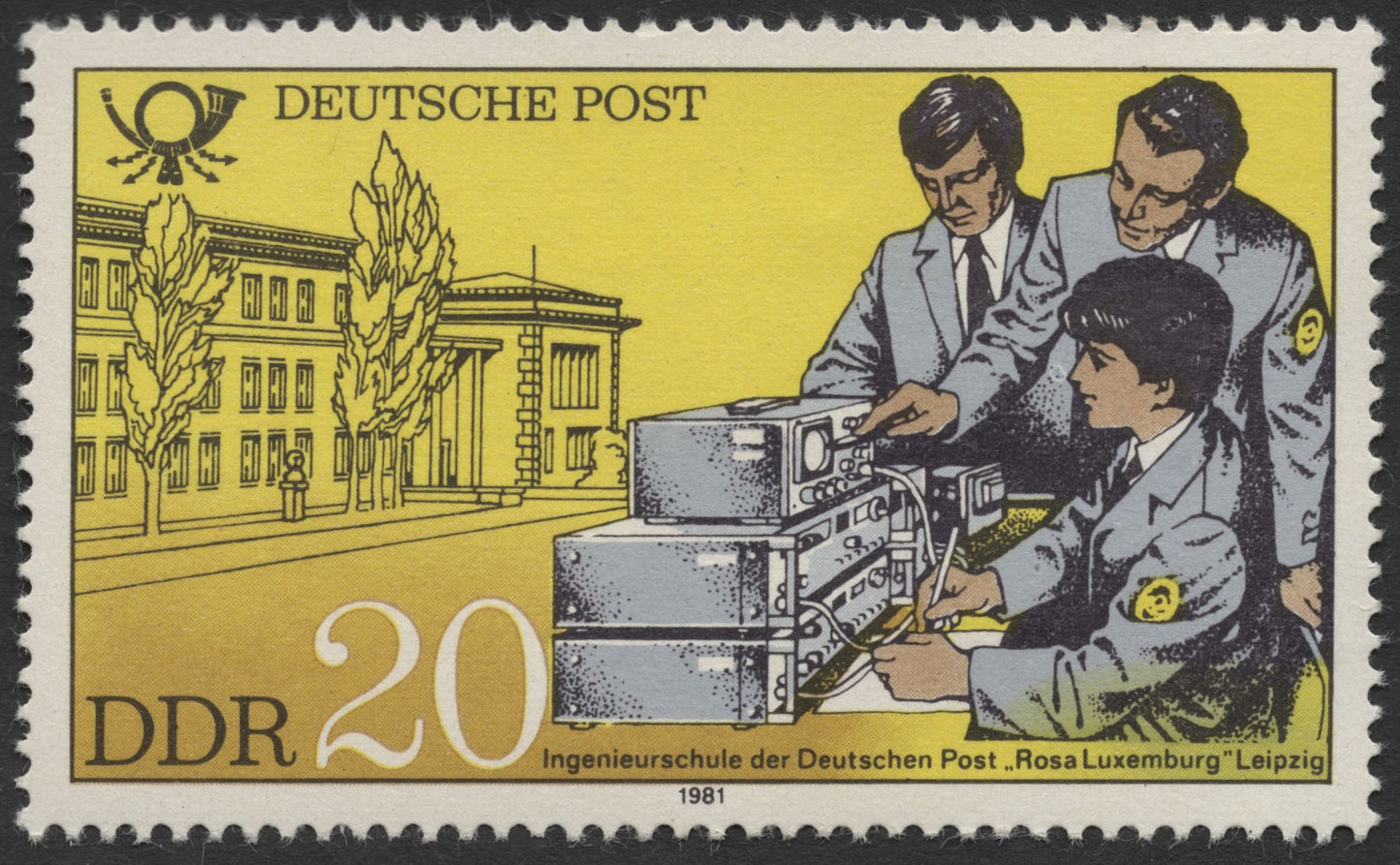 SCG1220 - East Germany (DDR) – 1981 Postal Training and Education Series