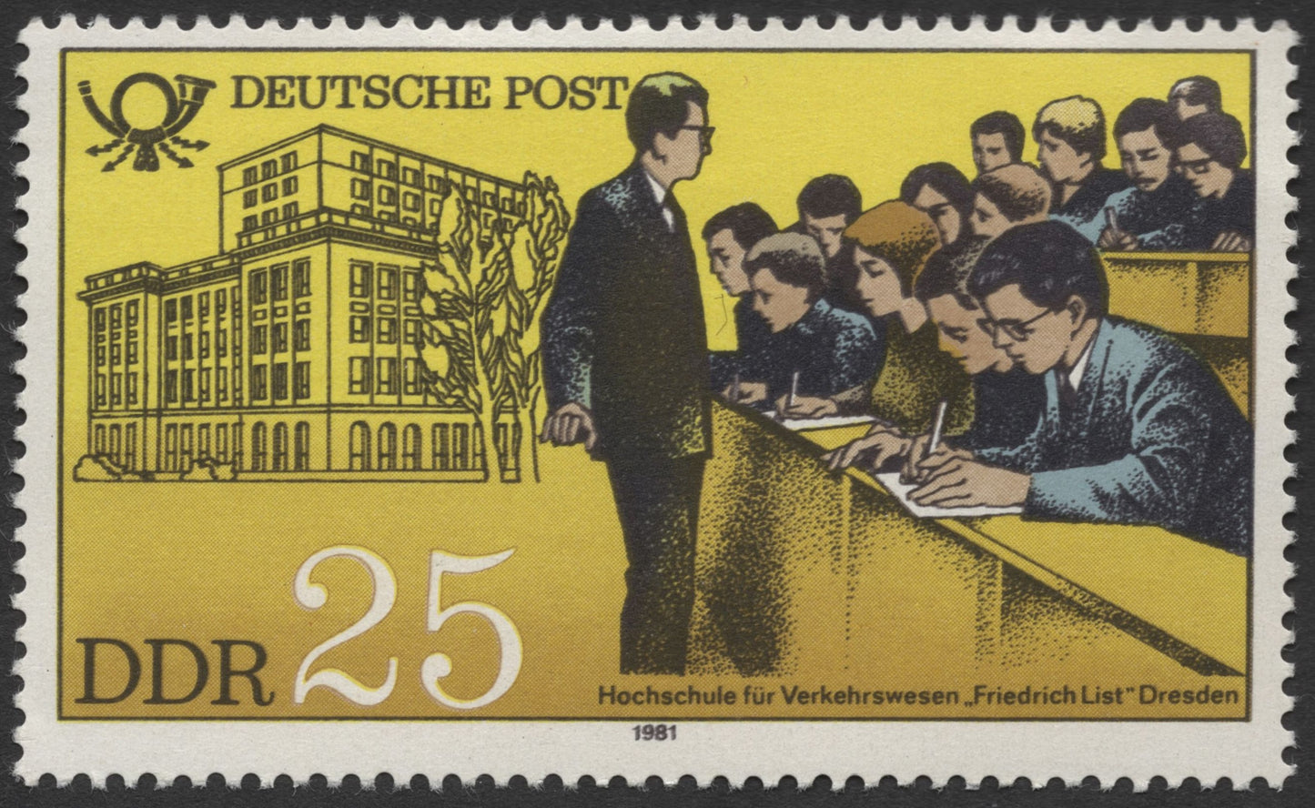 SCG1220 - East Germany (DDR) – 1981 Postal Training and Education Series