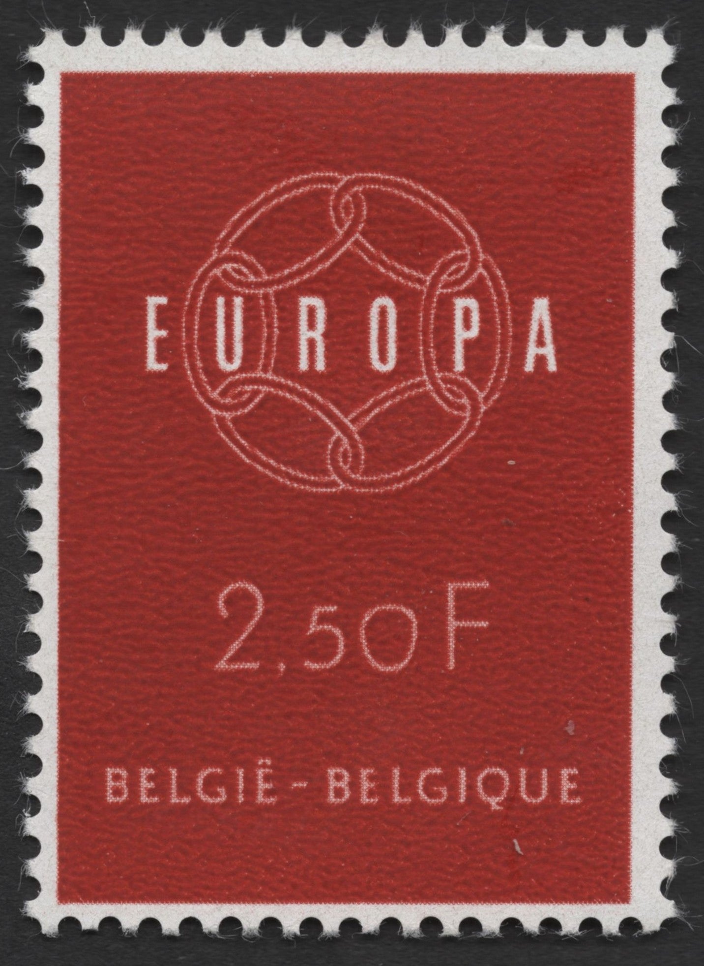SCG1224 - 1961 Belgium Europa Stamps – Linked Chain Emblem