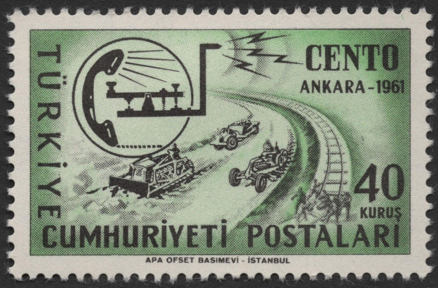 SCG1225 - CENTO Alliance Commemorative Set – Turkey 1961