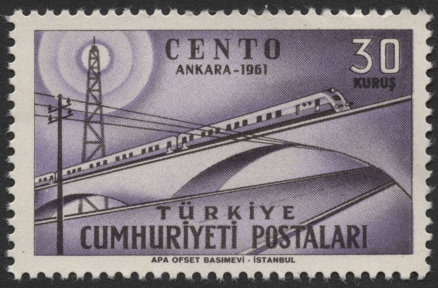 SCG1225 - CENTO Alliance Commemorative Set – Turkey 1961