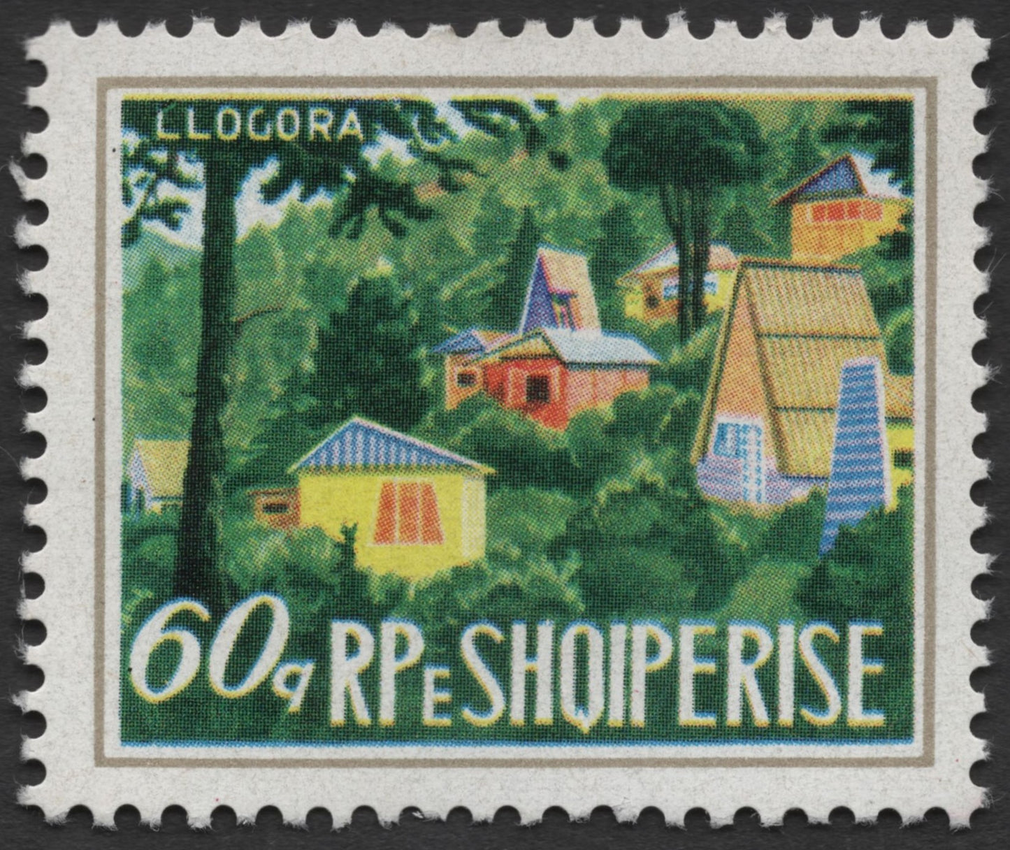 SCG1228 - Albania RPSH 1960s Stamps – Industry and Tourism