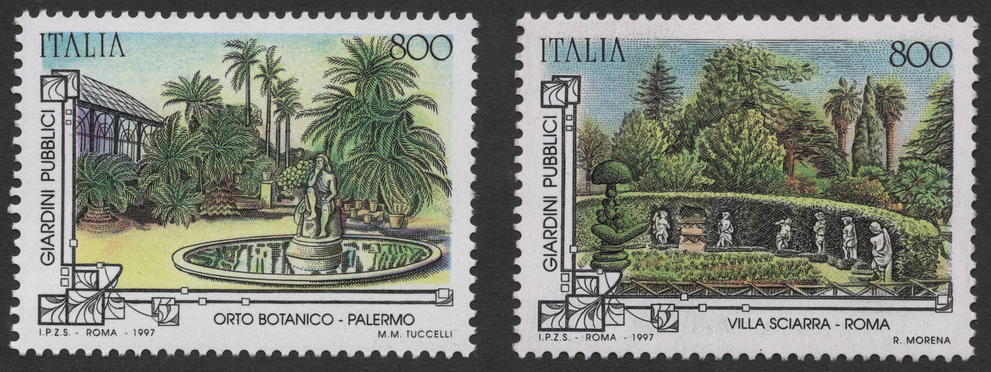SCG1238 - Italy 1997 Public Gardens – Palermo & Rome