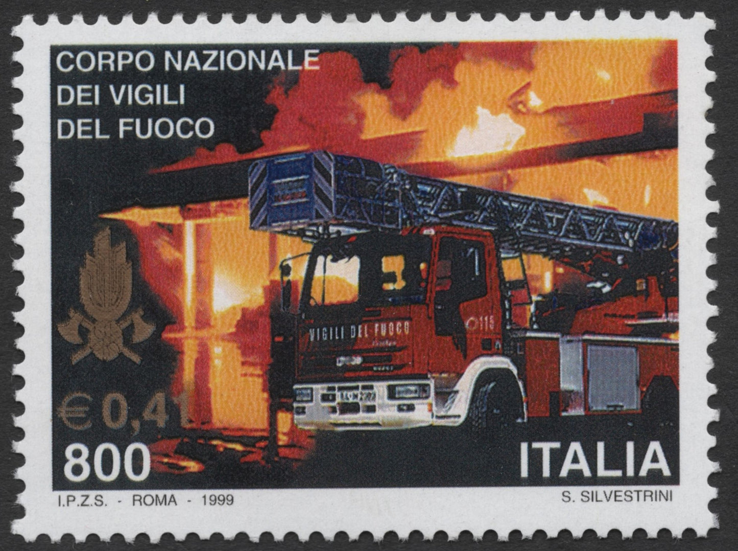 SCG1237 - Italy 1999 Institutional Services – Constitutional Court & Fire Brigade