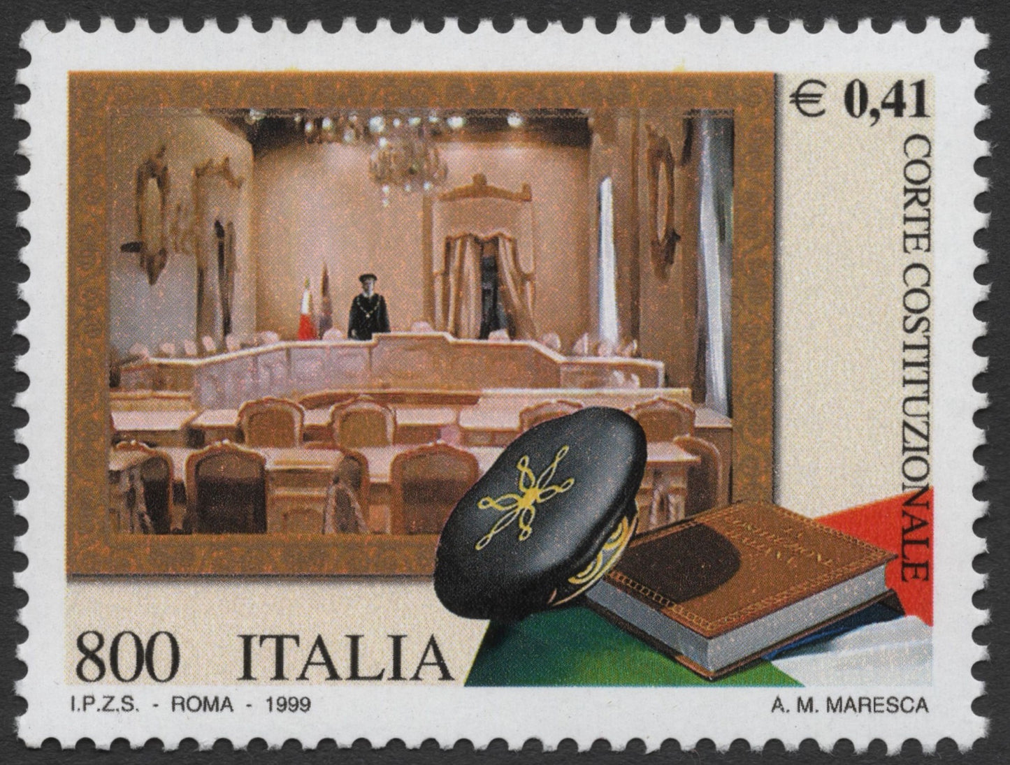 SCG1237 - Italy 1999 Institutional Services – Constitutional Court & Fire Brigade